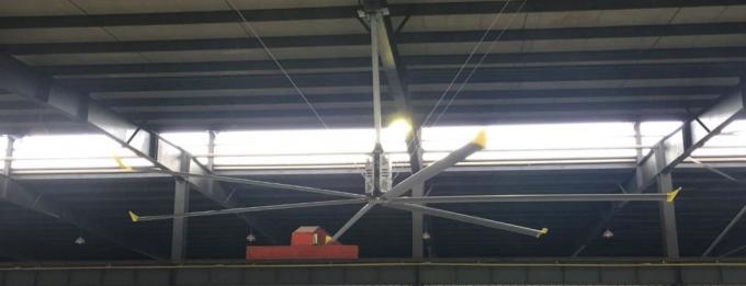Hvls Ceiling Fan for Fresh Air Change with Big 1.5kw Gearbox Motor