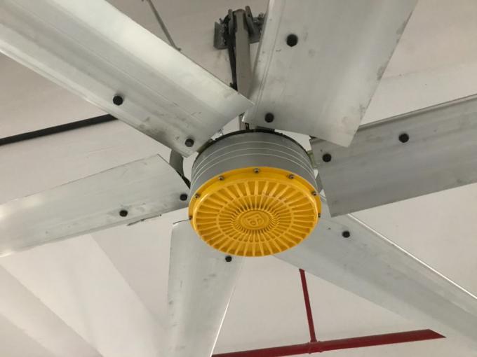 1.5kw Cooling Air Cooler Hvls Industrial Ceiling Fan with Permanent Magnet Electric Motor for Factory Public Place