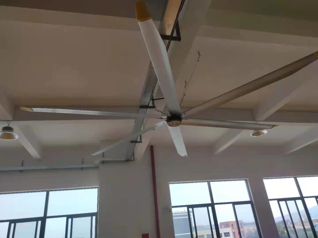 1.5kw Industrial Large Hvls Ceiling Fan Exhaust Fan and Ventilation Fan