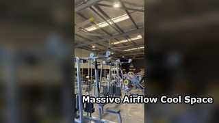 View 6 Blade 16 Foot 5.0M High Volume Low Speed Fans Demo