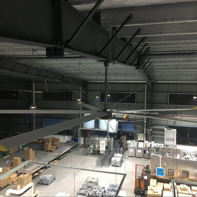 Permanent Magnet Motor 18FT 5.5M Large Industrial Ceiling Fans