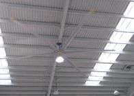 Aluminum Magnesium Alloy Blade Hvls Ceiling Fan For 1.5kw Brushless Permanent Magnet AC
