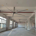220V 1.5kw High Volume HVLS Industrial Ceiling Fans With Permanent Magnet Electric Motor