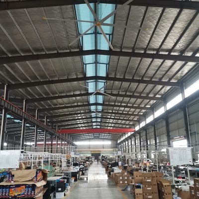 Good price 7.3m 24FT PMSM Motor Industrial Ceiling Fan For Warehouse Ventilation And Air Cooling online