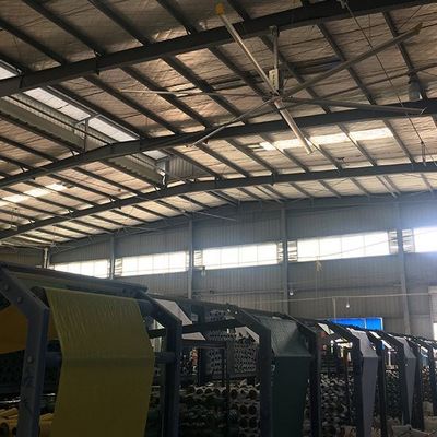 Good price Al-Mg Blade Material Ceiling Fan For Industrial Warehouse Cooling Pmsm Motor online