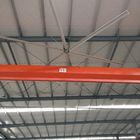 Cooling Ventilation 24FT Gearbox Ceiling Fans For Big Rooms