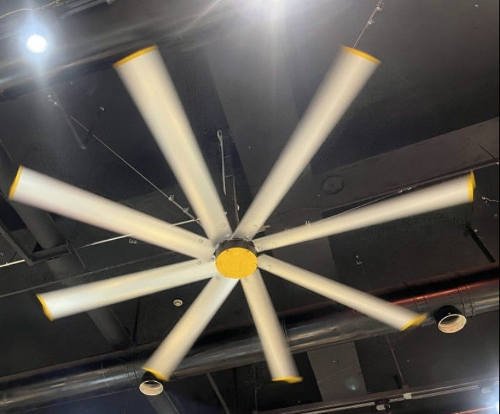 Large Wind Fans ODM 8ft Big Commercial Warehouse Ceiling Exhaust Fans With High Volume ...