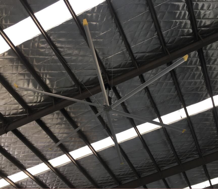 Big Air Extraction Hvls Ceiling Fan For Factory Warehouse