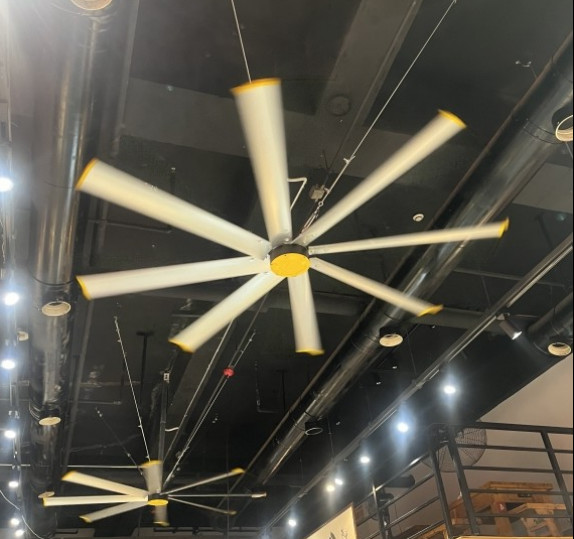 ODM 8ft Big Commercial Warehouse Ceiling Exhaust Fans With High Volume