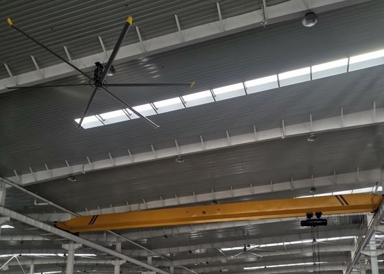 Hvls Traditional Gearbox Motor Ceiling Fan With 5 Blades