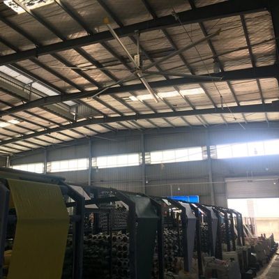 Workshop Air Cooling Giant Factory Ceiling Fan / Industrial Fans