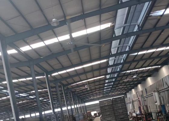 High Efficiency HVLS Industrial Fans For Church And Warehouse