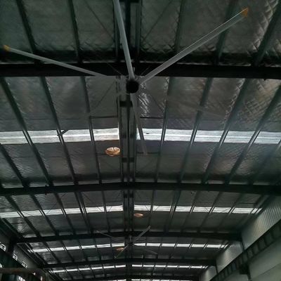 DX-7.3G 24FT Industrial HVLS Ceiling Fan 1.5KW Power Consumption and Higher Performance for Large Spaces