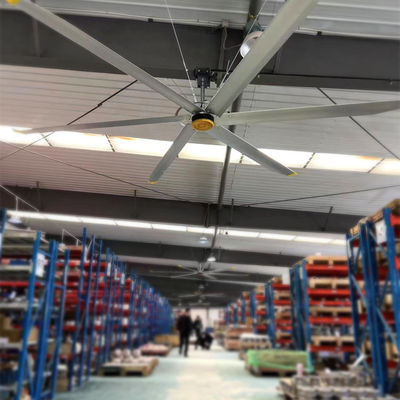 Good price 5.5m 18FT Direct Gymnasium Safety Commercial HVLS Fan with Ceiling Mounting and Cooling Function online