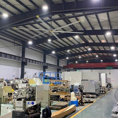 6Pcs Blade 7.3m 24FT Pmsm Energy Saving Industrial Fan for Air Cooling and Ventilation