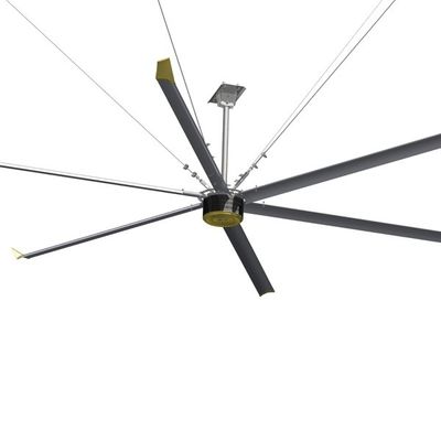 Good price 0.6KW Cooling Function Energy 4.2M PMSM HVLS Ceiling Fans for Air Cooling in Restaurant and Food Court Center Cooling Exhuast online