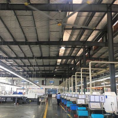 Good price 6.1m Industrial Ceiling Fan With 6 Aluminum Blades Enhances Airflow In Garment Shops online