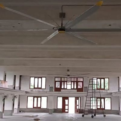Good price 6.1m 20FT CONTROLLER PMSM Brushless Motor Big Industrial Ceiling HVLS Fan for Cooling online