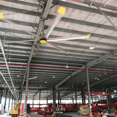 Good price Aluminum Magnesium Alloy 6.1m 20FT HVLS Industrial Ceiling Fans for Dairy Farm Ventilation online