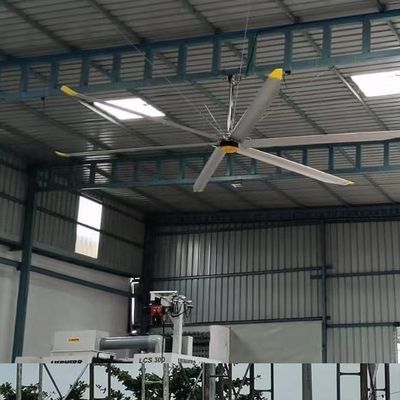 Good price BLCD Motor 5.0m 16FT Large Air Flow HVLS Ceiling Fan for Air Cooling and Ventilation online