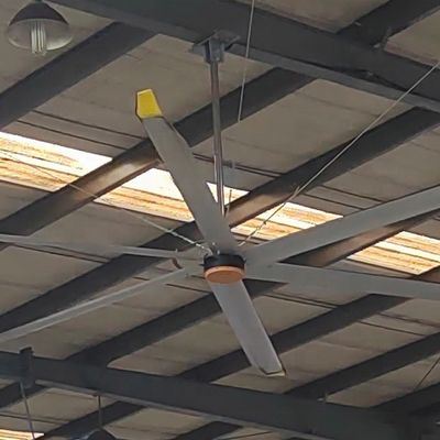 Good price 5.5m 18FT HVLS Ceiling Fan For Restaurant Direct And Manufacturing Plant High Voltage online