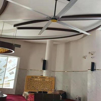 Good price 6.1M/20FT Ventilation Fan Synchronous Permanent Magnet Motor HVLS Large Industrial Ceiling Fan online