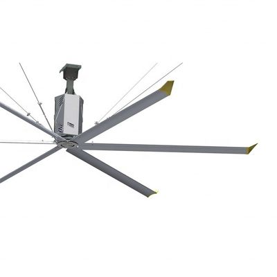 7.3m 24FT Gearbox Industrial HVLS Ceiling Fan for Cowshed Animal Farm Al-Mg Alloy Blades