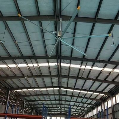 quality BLCD Motor Drive Type 5.0m 16FT Gearbox Industrial HVLS Ceiling Fan for Warehouse factory