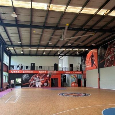 Good price 8-24FT Large Industrial Fan for Basketball Ventilation AC Electric Current Type Blade Material Aluminum online