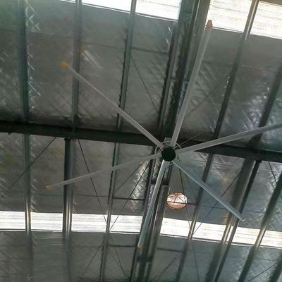 Good price DX-7.3 Large Hvls Industrial Ceiling Fan with Pmsm Motor and Al-Mg Blade Material online