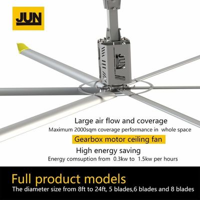 Good price 24FT Big Hvls Fan with Air Cooling Function for Factory Ventilation online
