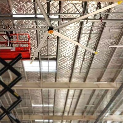 Good price Ceiling Mounted Traditional Hvls Electric Ceiling Fan with 6 Aluminum Blades Customization online