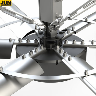 Good price 5.0m 16FT Low Noise Big Wind Air Flow Garage Vent Giant Industrial Hvls Large Ceiling Fan online