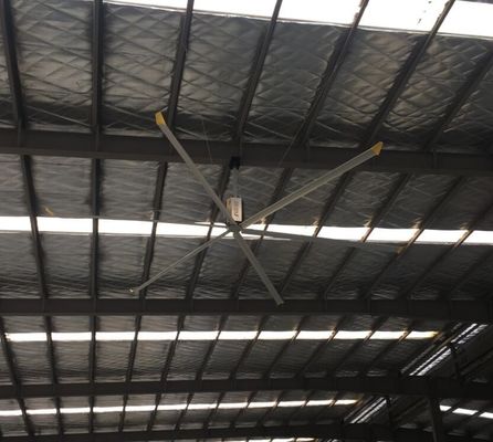Big Industrial Ceiling Cooling Pole Mounted HVLS Fan