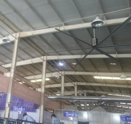 House Hanging 12FT 0.3KW High Volume Low Speed Fans