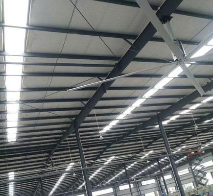6.1M 20 Foot Big Size Commercial Ceiling Fans For Gyms