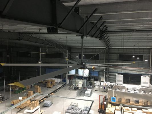 12FT Gearbox Motor Indoor Air Warehouse HVLS Industrial Fans